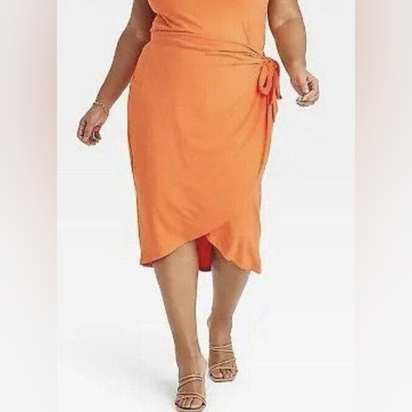 NWT Ava & Viv wrap skirt - Picture 2 of 4